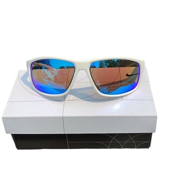 NIKE NEW ADRENALINE 66MM OVERSIZED RECTANGLE SPORT WRAP SUNGLASSES UNISEX - Picture 2 of 6